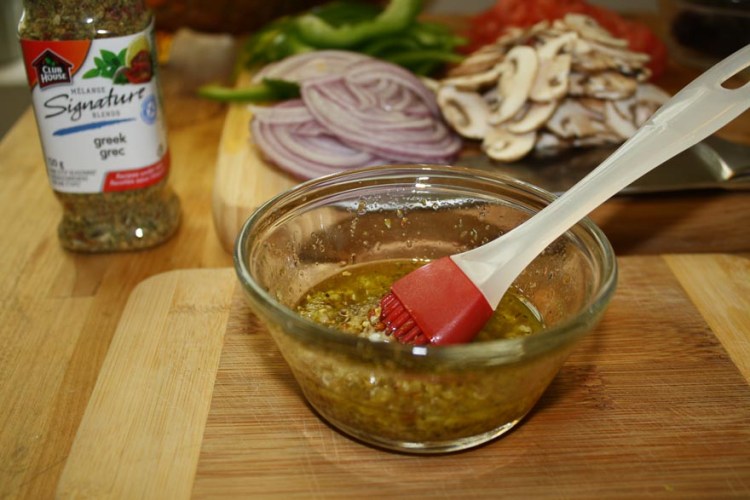 Olive Oil, Garlic, and Greek spice