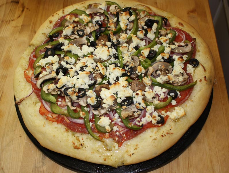 Greek Style Pizza