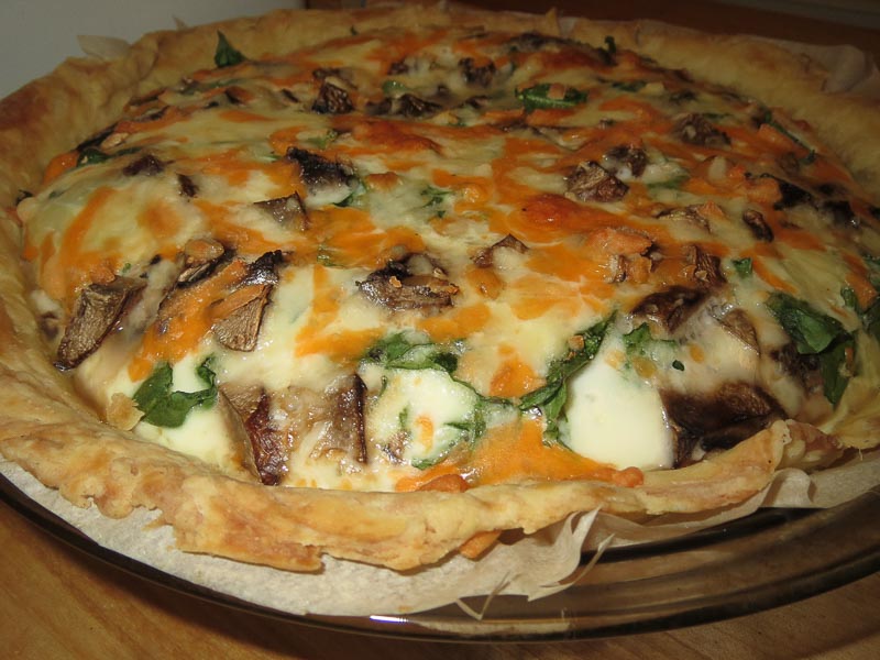Quiche with Vegetables