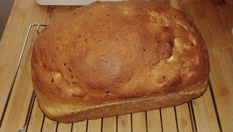 Baked Whole Grain Bread