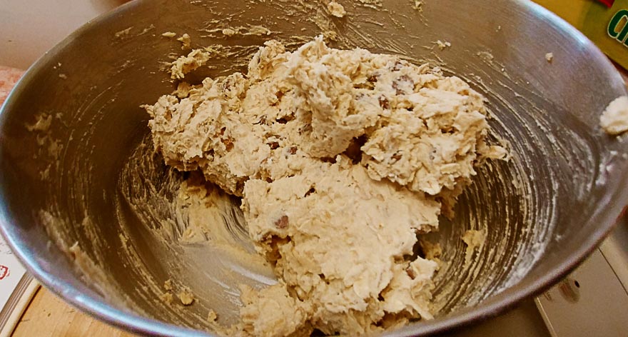 Dough ready for baking