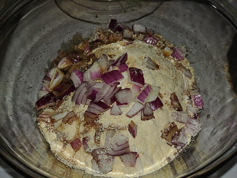 Add ingredients to bowl