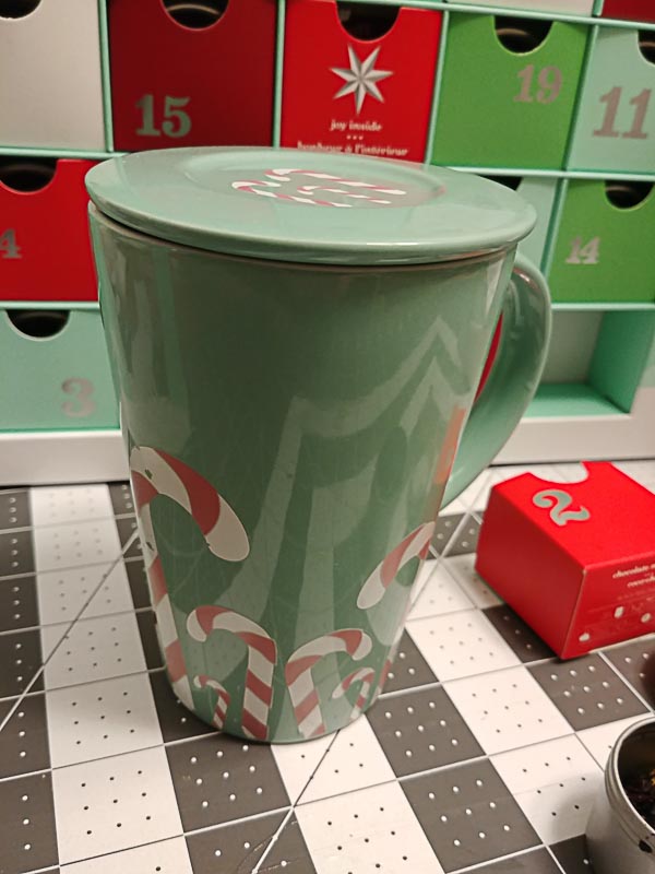 Colour Changing Candy Cane Mug
