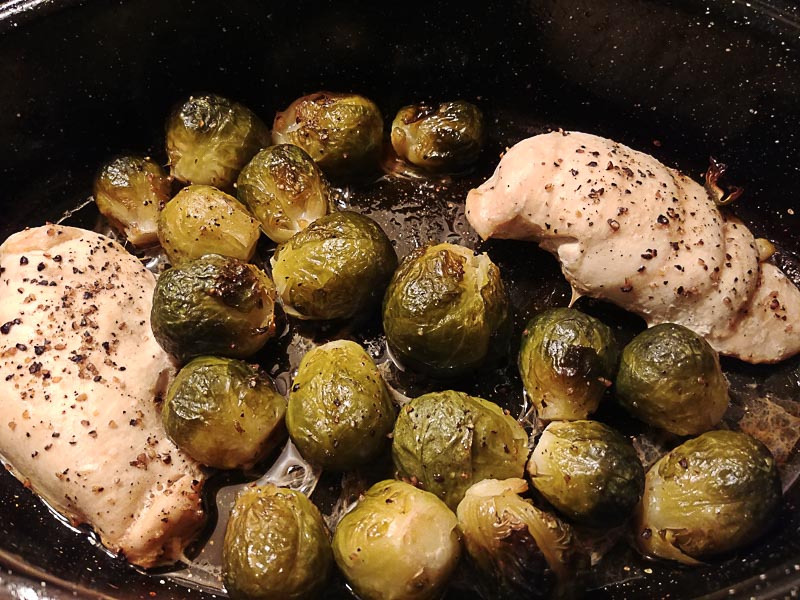 Honey Sesame Brussels Sprouts