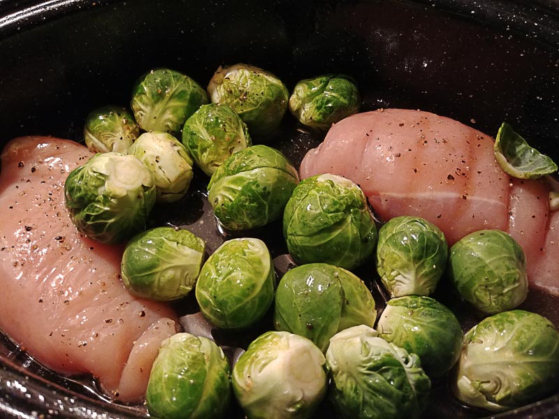 Honey Sesame Brussels Sprouts