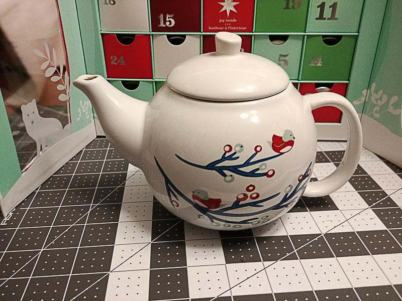 Wintry Teapot