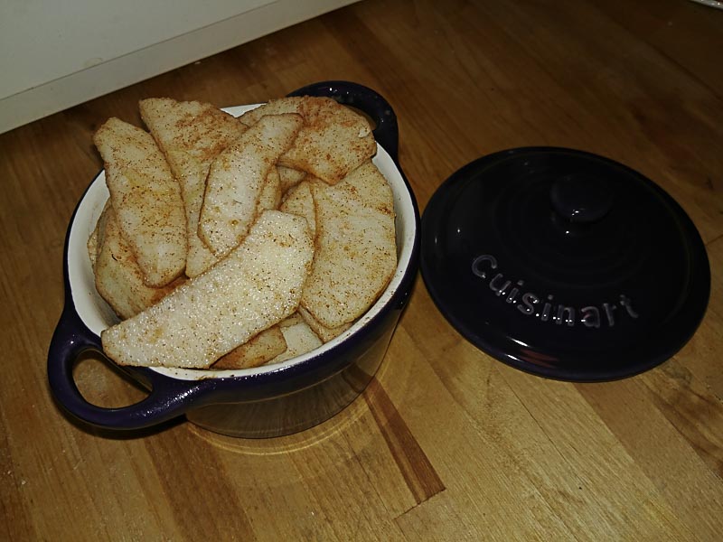 Apples in Oven Safe Dish