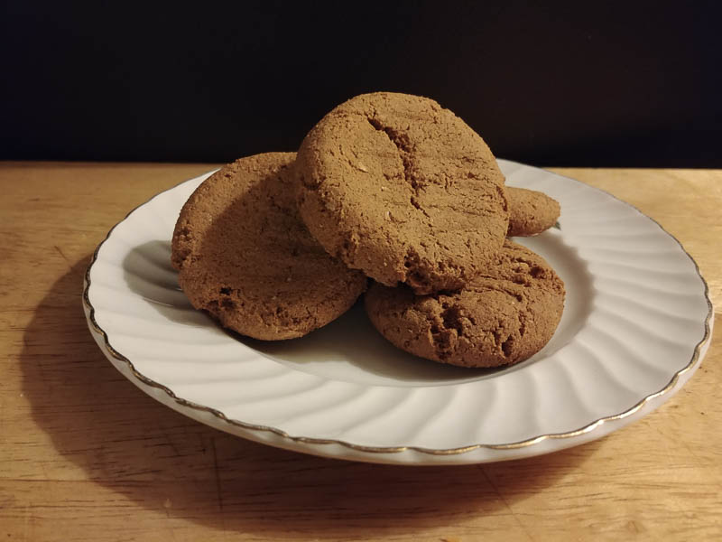 Gingersnap cookies