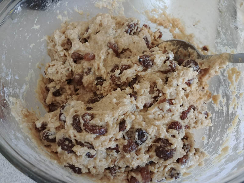 Earl Grey Loaf Batter