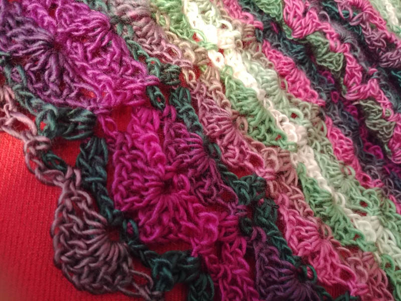 Winged Columns Shawl