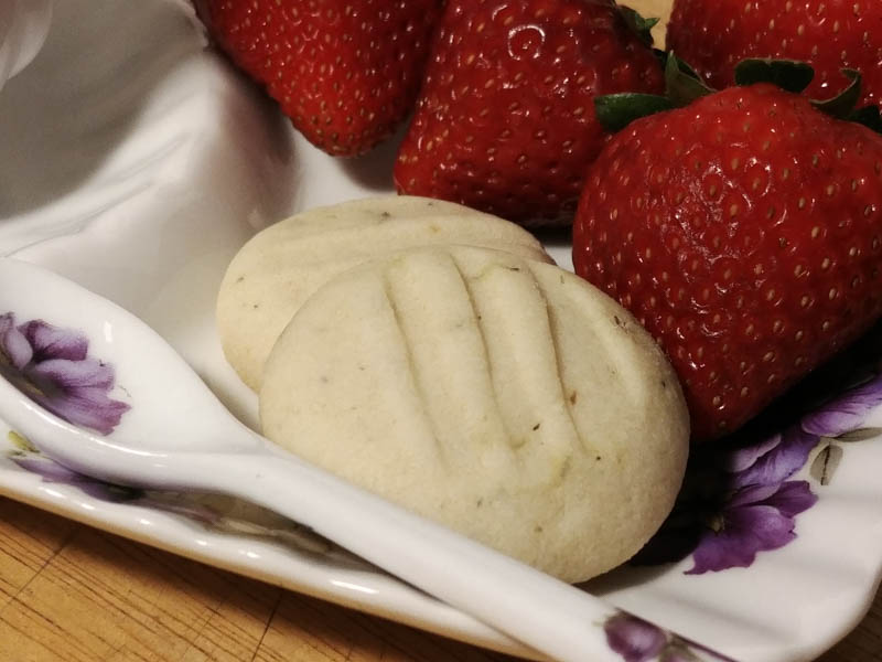 Lemon Lavender Shortbread