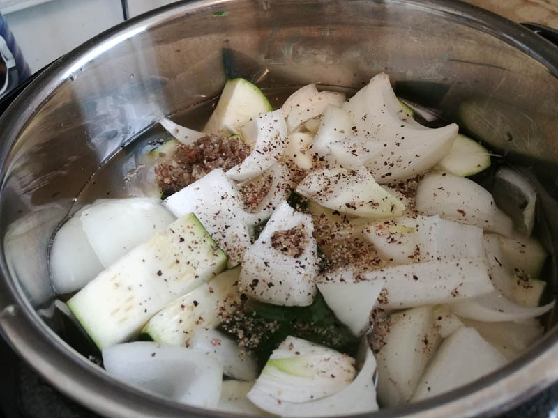 Cream of Zucchini Soup - in the Instant Pot