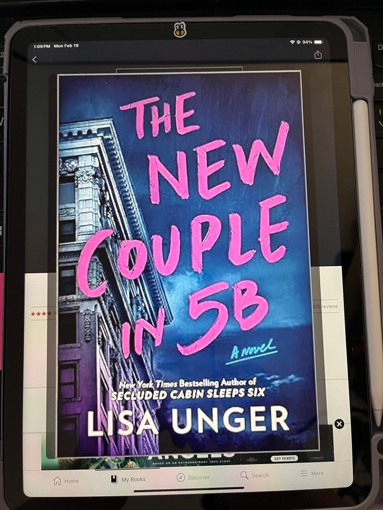 ARC Review The New Couple in 5B by Lisa Unger