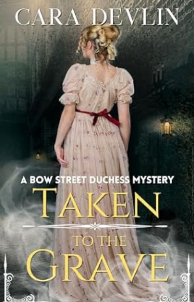 Cover of book Taken to the Grave by Cara Devlin.