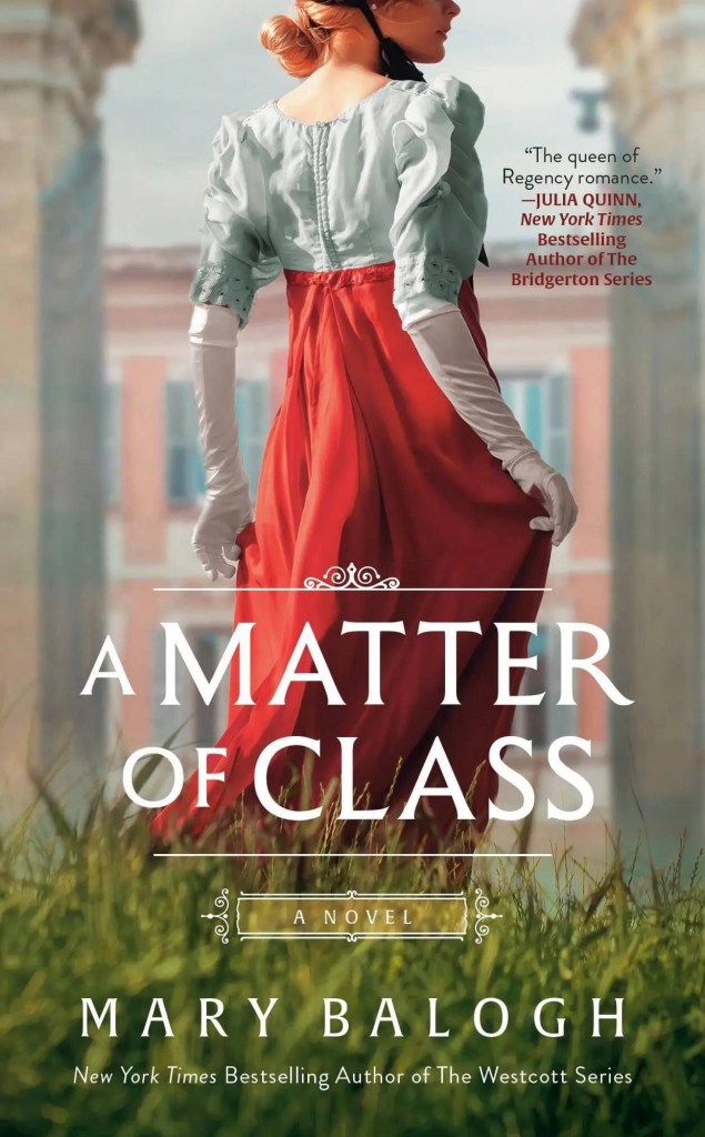 Cover of book A Matter of Class by Mary Balogh
