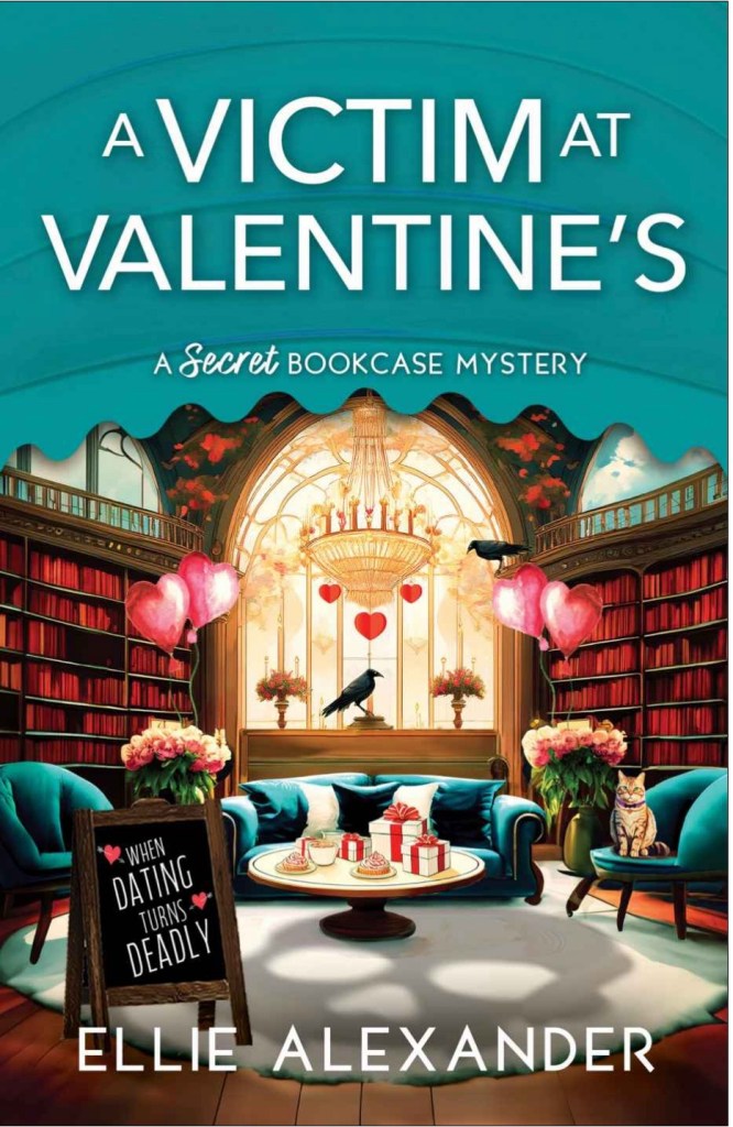 Cover of A Victim at Valentine’s by Ellie Alexander