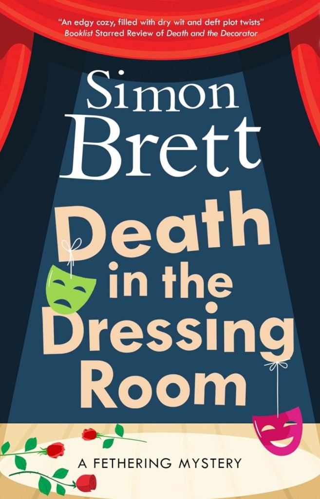 Cover of Death in the Dressing Room by Simon Brett